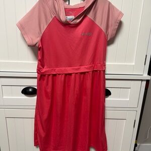 Columbia Kids Two-Tone Pink Dress